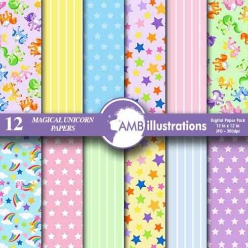 Unicorn Digital Papers AMB-162 cover image.