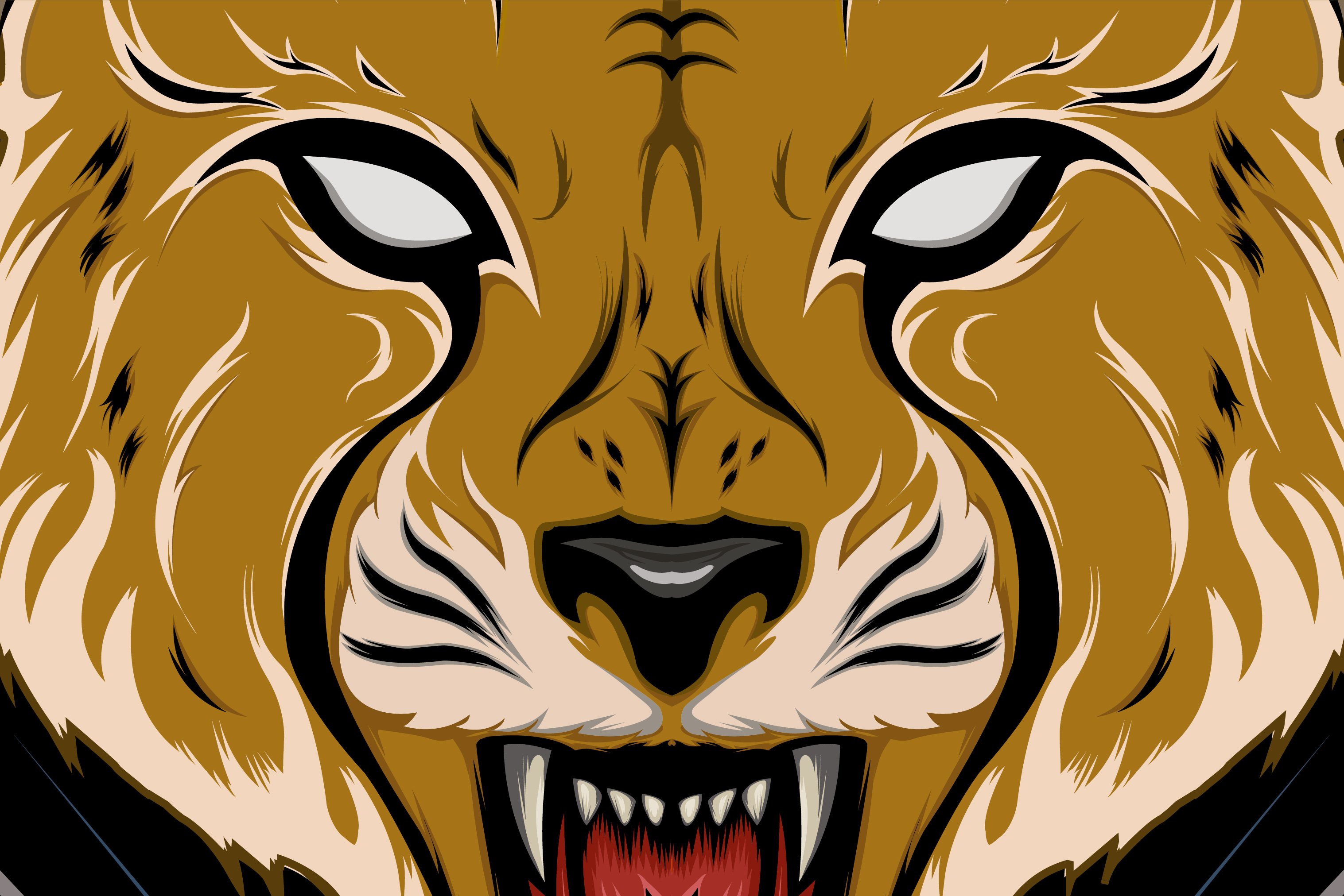Cheetah head, wild mascot vector preview image.