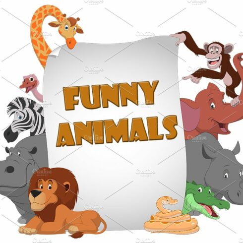 Funny animals cover image.