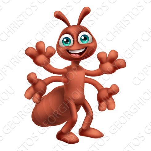Ant Insect Bug Cute Cartoon cover image.