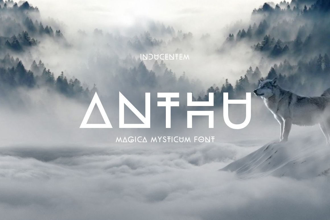Anthu - A Mystical Font cover image.