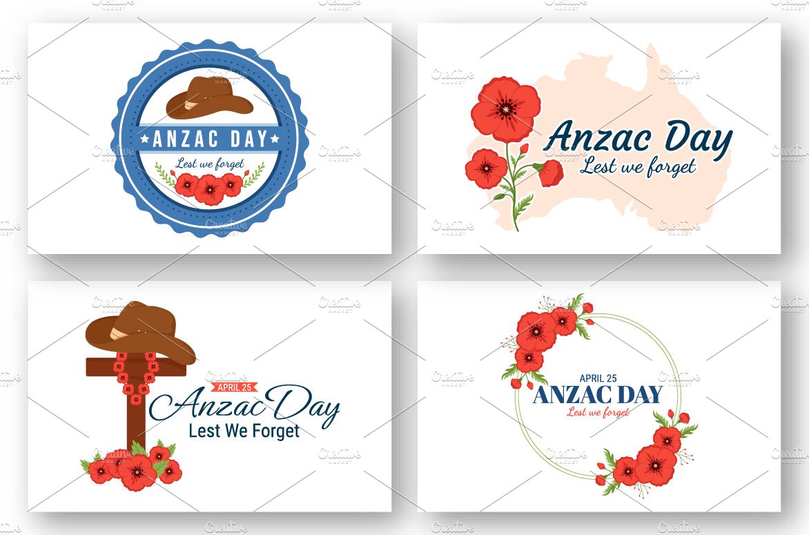 13 Anzac Day Illustration preview image.