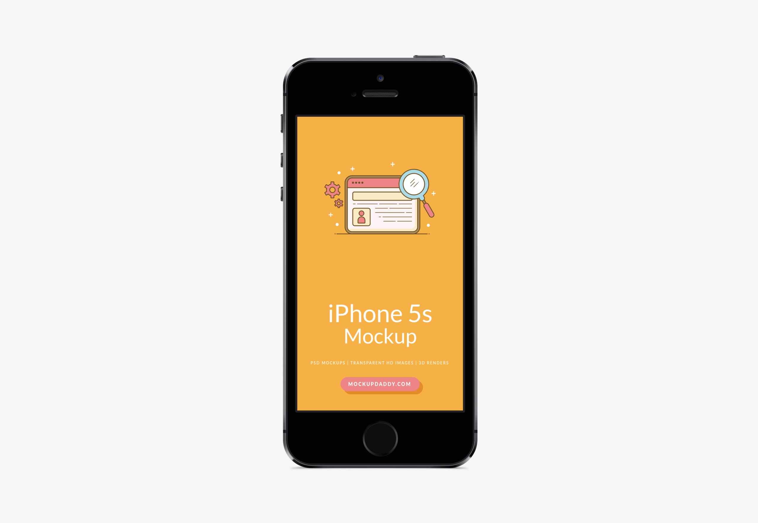 iPhone 5s Mockups cover image.