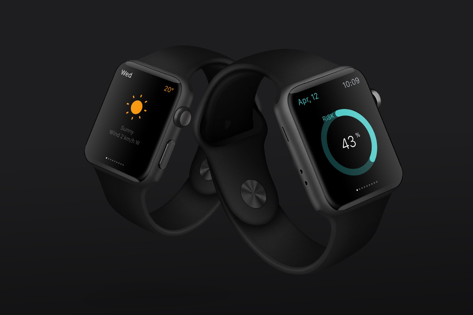 Apple Watch Mockup preview image.
