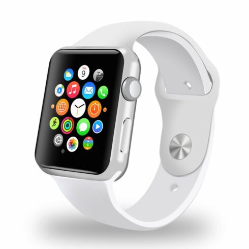 Apple Watch PSD cover image.