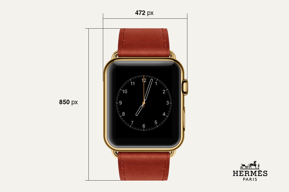 apple watch mock up creativemarket graphicriver iwatch template hermes apple watch 6 430