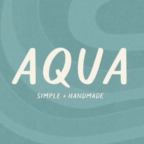 Aqua cover image.