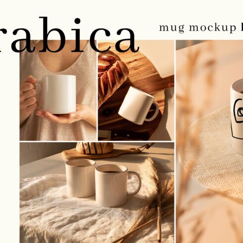 Arabica - Mug Mockup Bundle cover image.