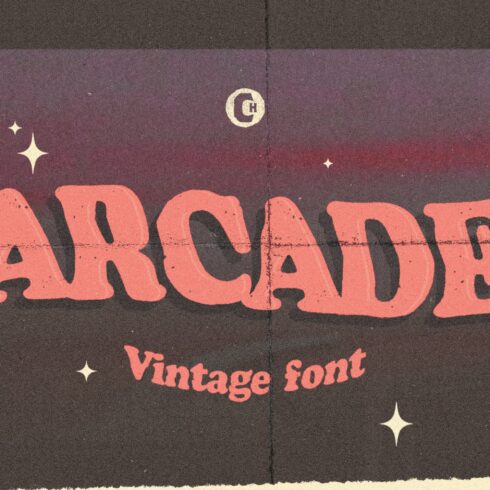 ARCADE Font cover image.