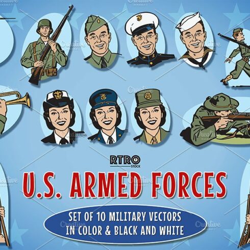 RTRO U.S. Armed Forces 1 cover image.