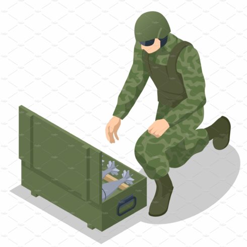 Isometric Special Forces Soldier cover image.