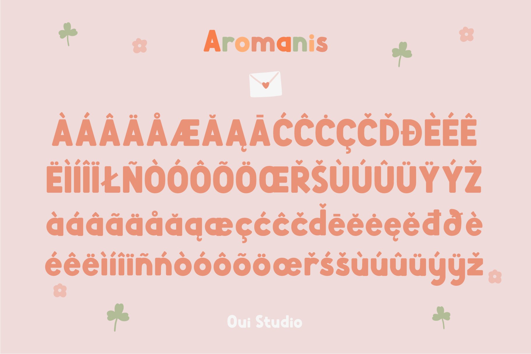 aromanis font by oui studio 6 363