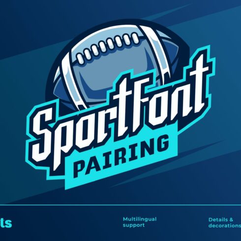 Sport Font Pairing cover image.