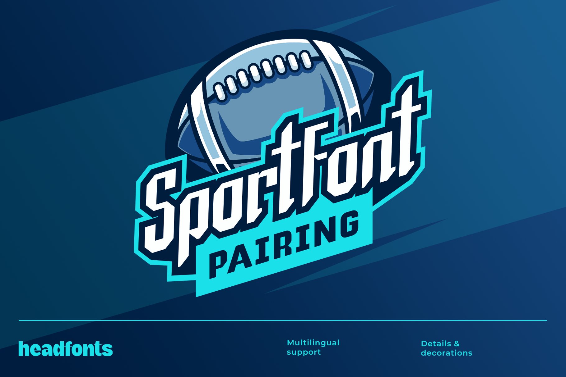 Sport Font Pairing cover image.