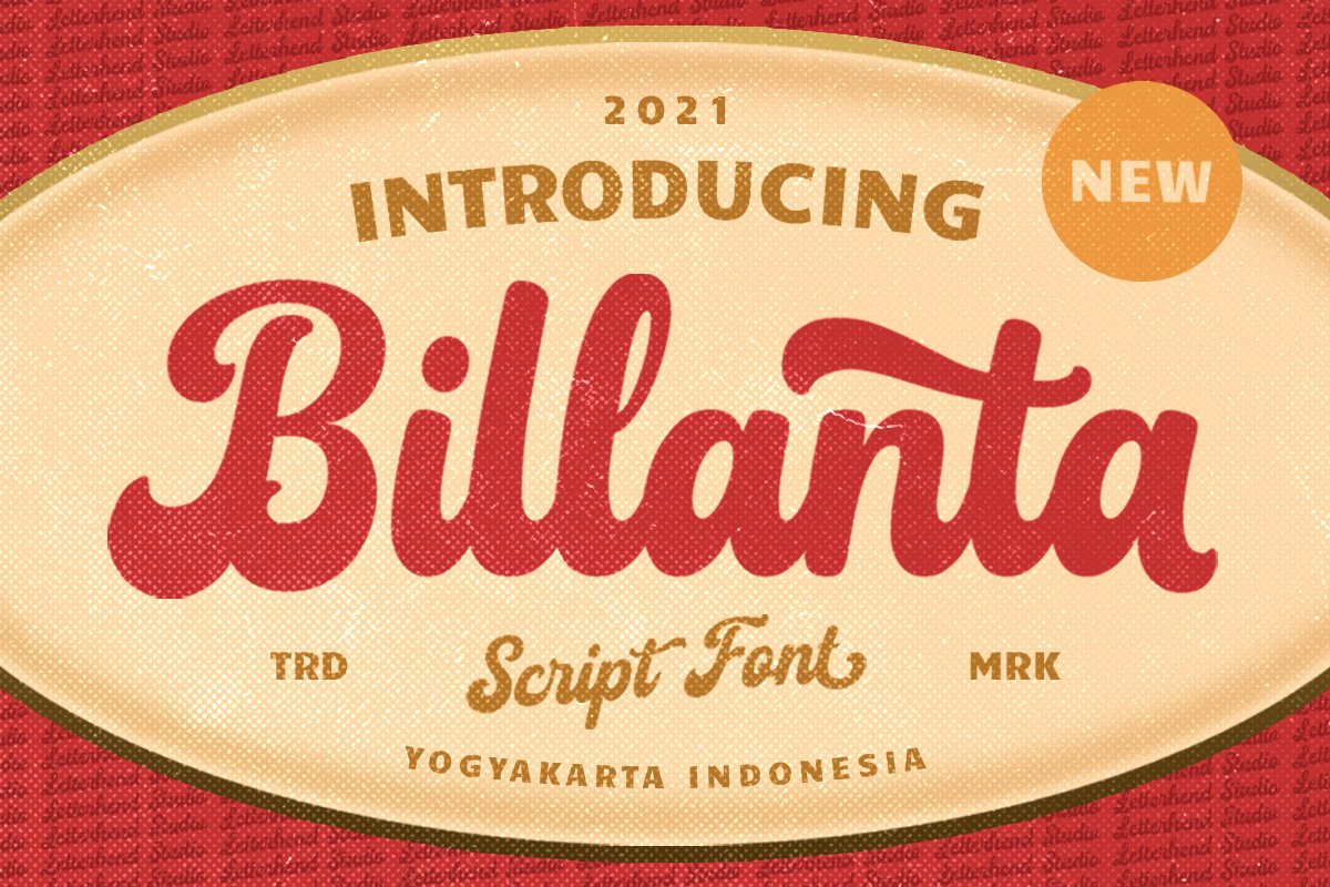 Billanta - Vintage Bold Script cover image.