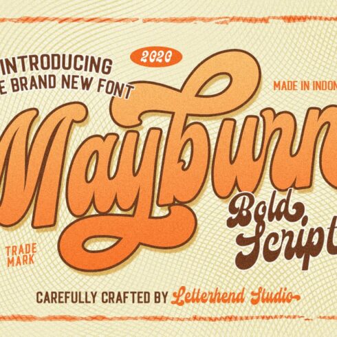 Mayburn - Bold Script cover image.