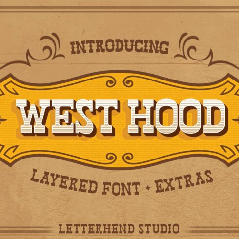 West Hood - 6 FONTS! cover image.
