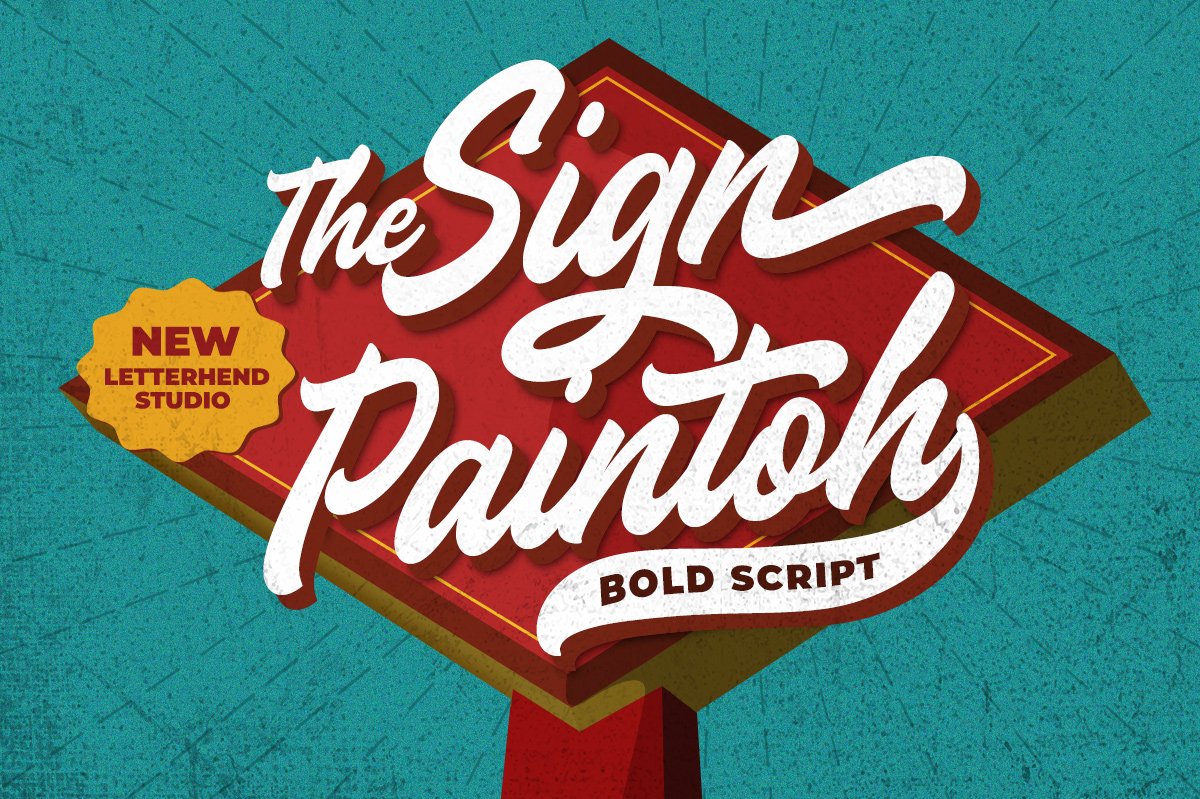 The Sign Paintoh - Bold Script cover image.