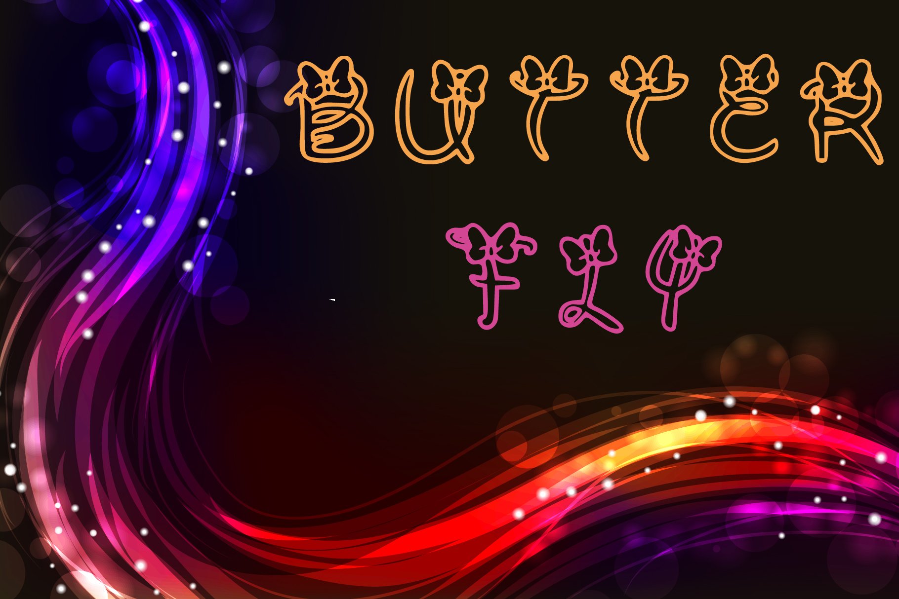 ButterFly Font cover image.