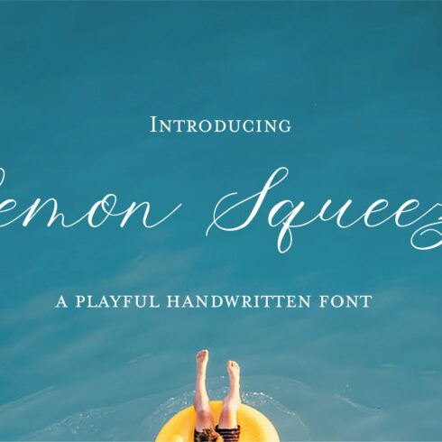 Lemon Squeezy Calligraphy Font cover image.