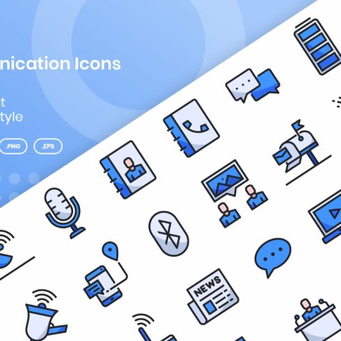 50 Communication - Filled Line cover image.