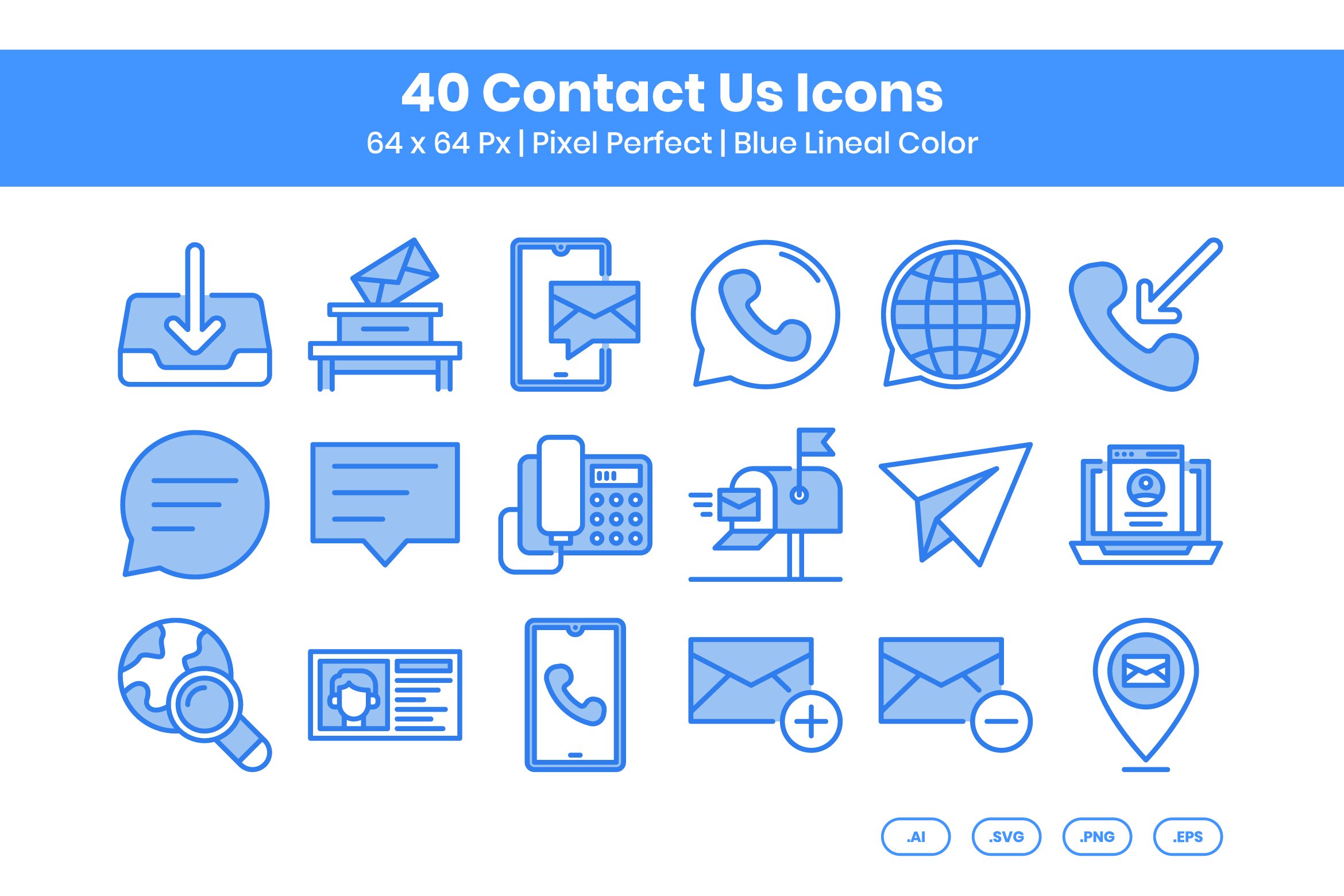 40 Contact Us - Lineal Color cover image.