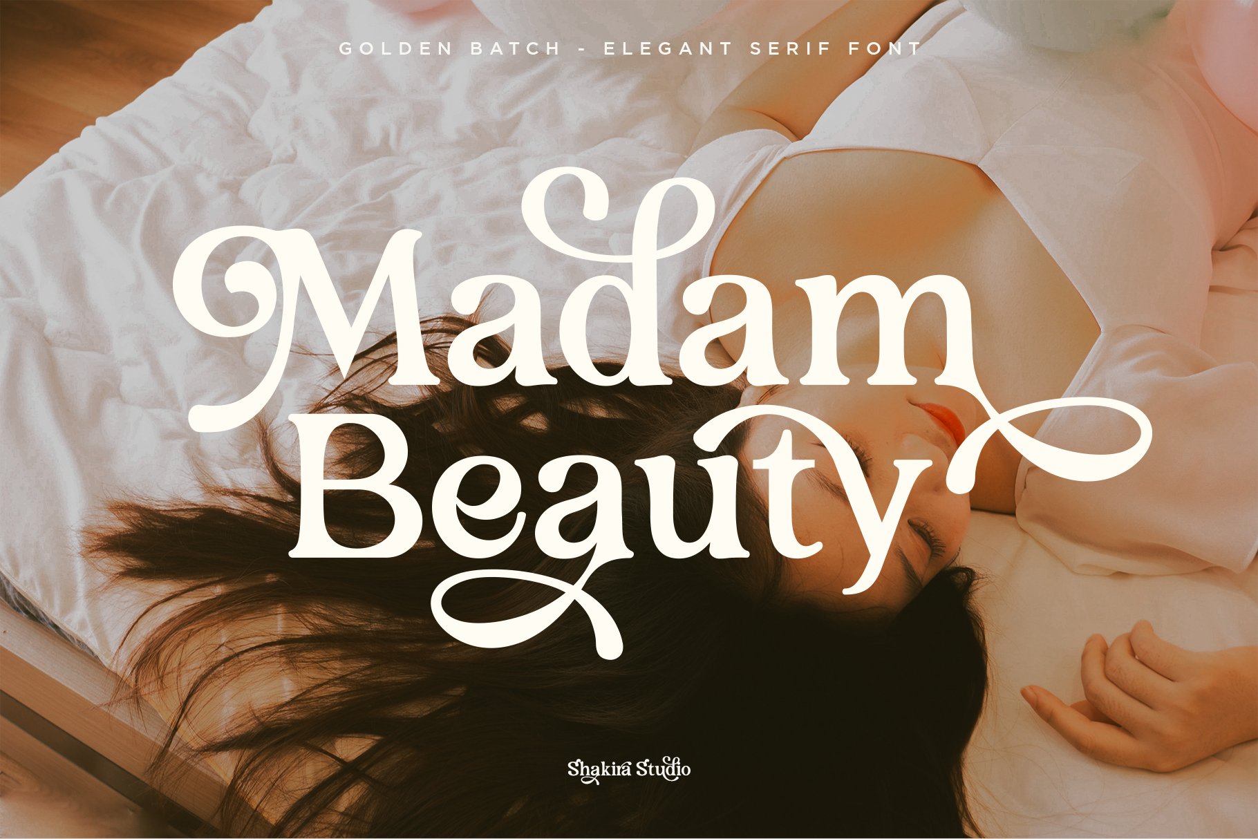 Golden Batch - Elegant Serif Font preview image.