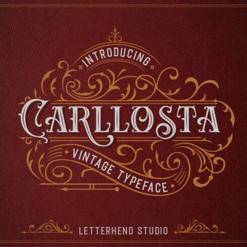 Carllosta - Layered Font (+EXTRAS) cover image.