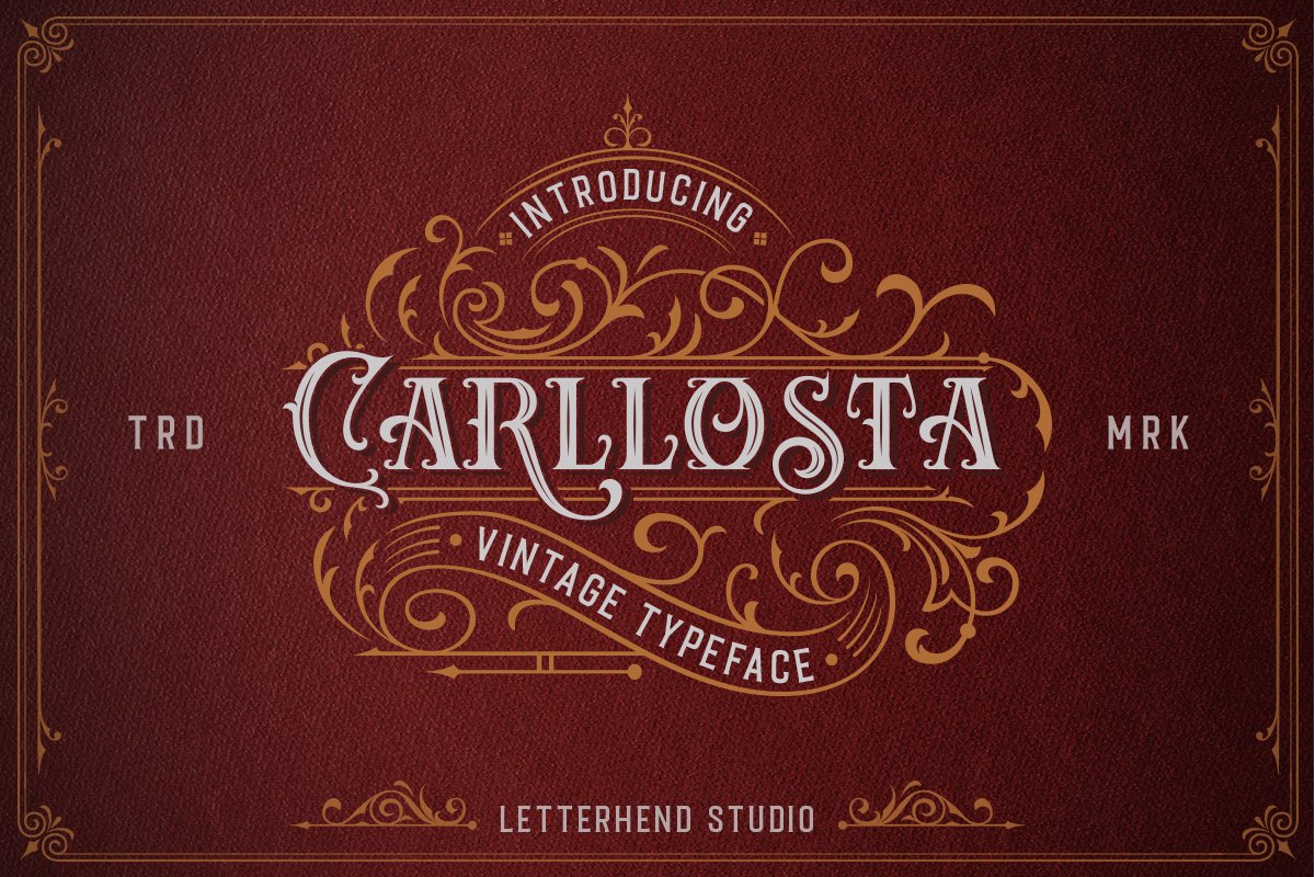 Carllosta - Layered Font (+EXTRAS) cover image.
