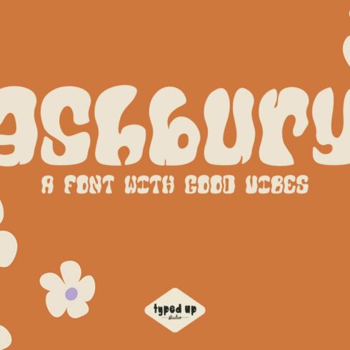 Ashbury | Retro Display Font cover image.