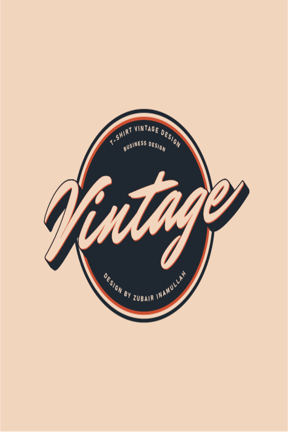 vintage logo template png