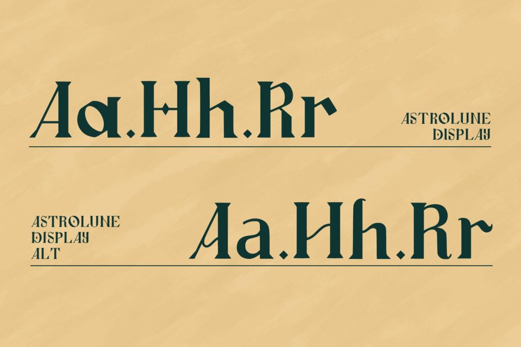 Astrolune Display - Fonts + extras – MasterBundles