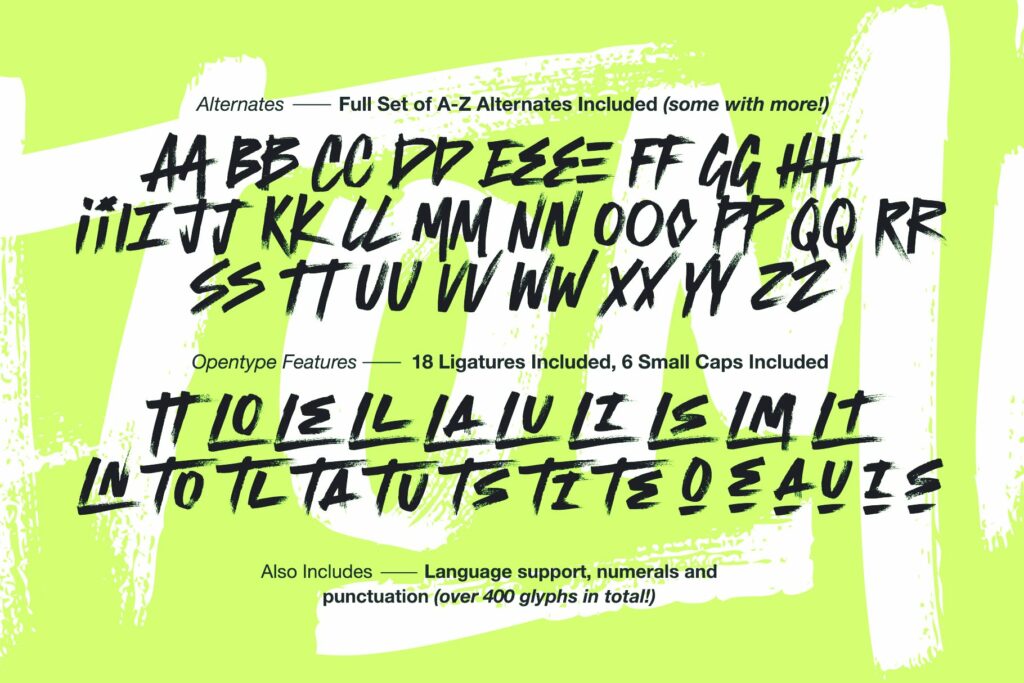 ATOMIC Marker Font + Extras (UPDATE) – MasterBundles