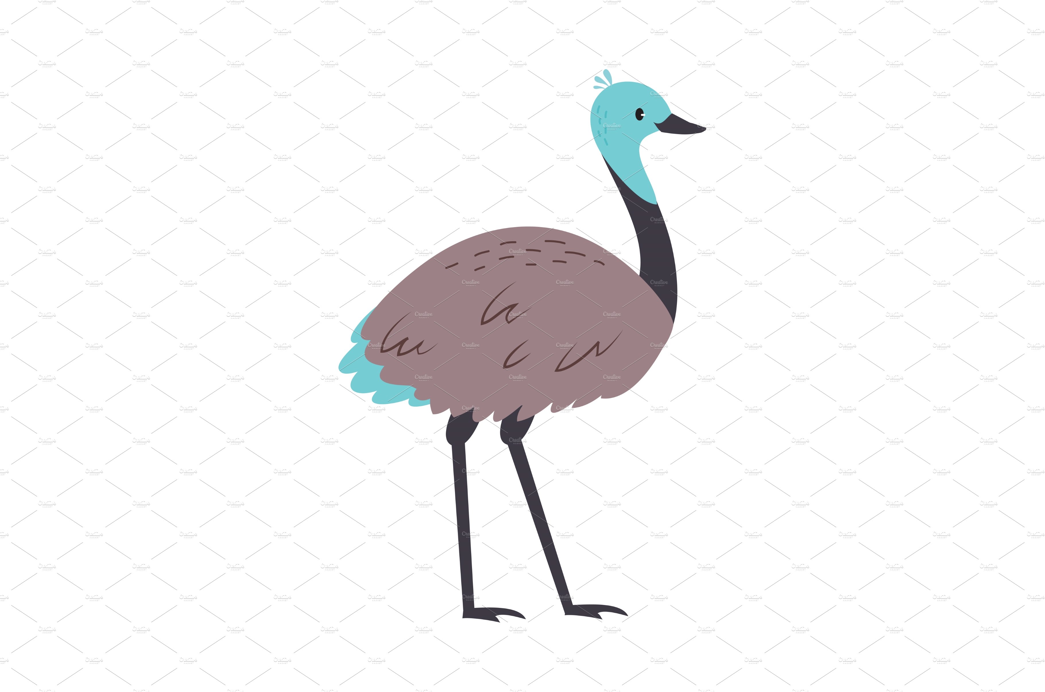 Emu Bird as Australian Animal with cover image.