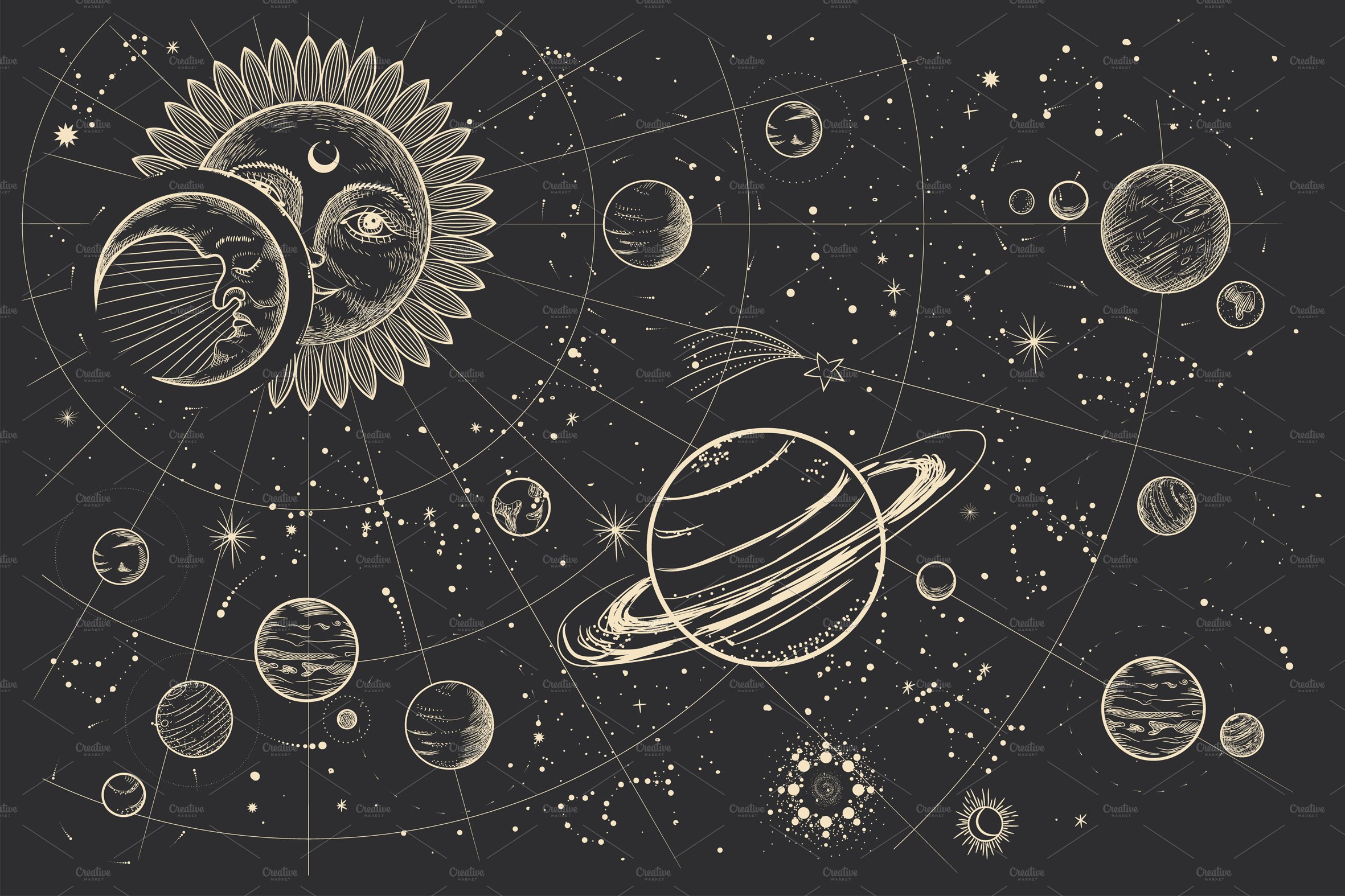 Solar system cover image.