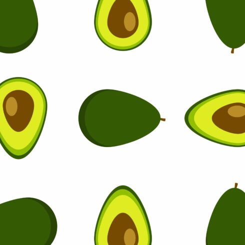Pattern, background avocado cover image.