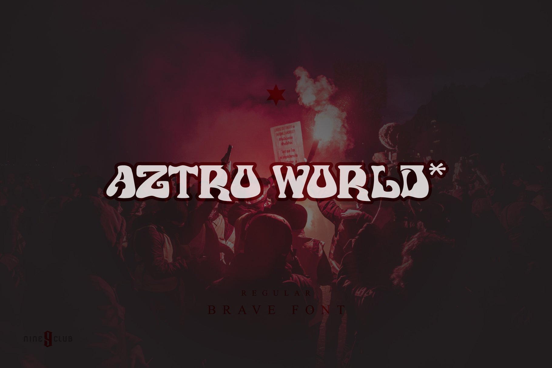 Aztro World | Fancy Font cover image.