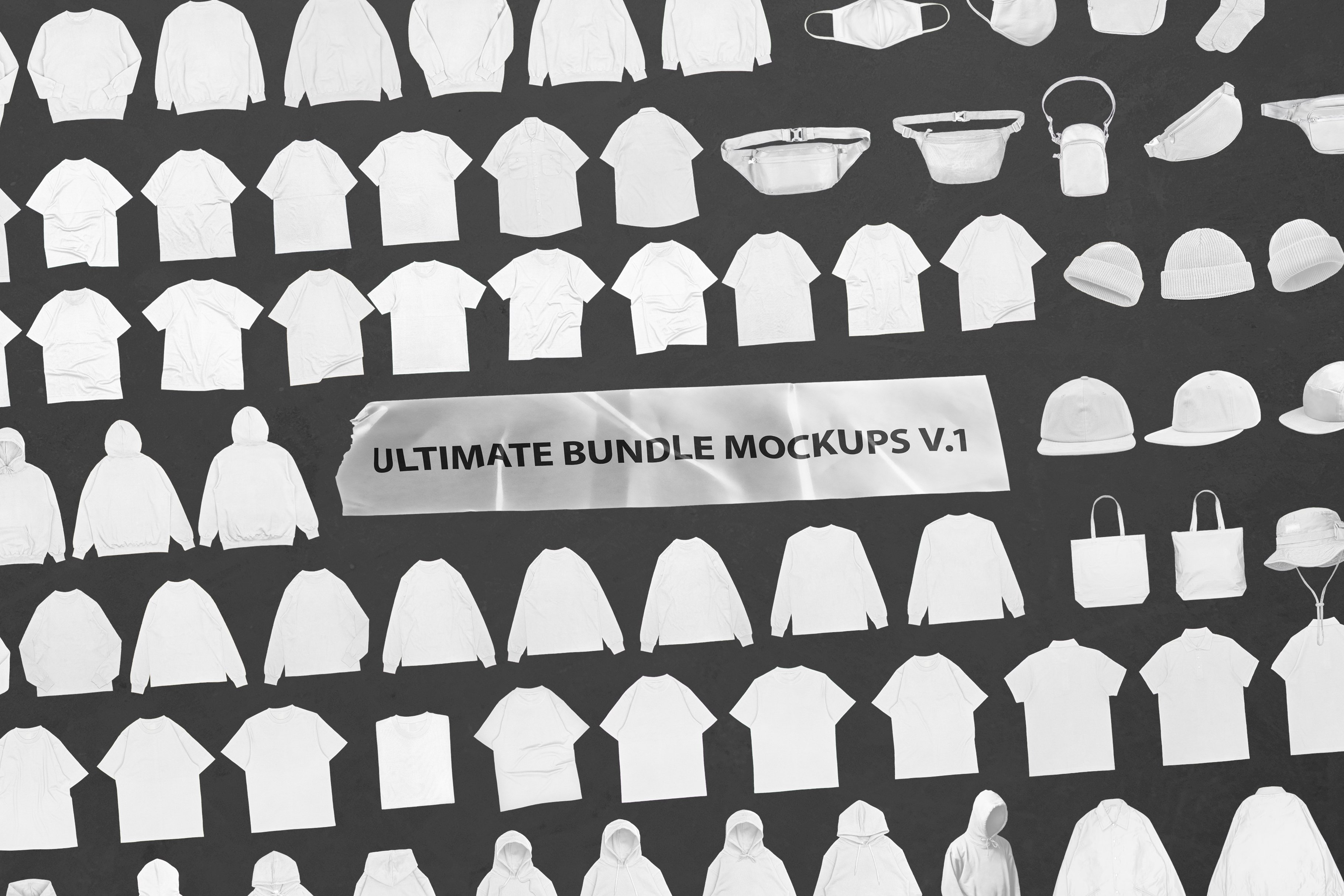Ultimate Bundle Mockups V.1 preview image.