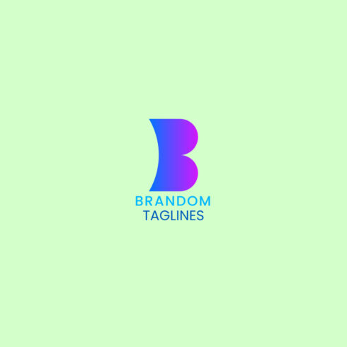 Gradient Color Letter B Logo Abstract B Letter Logo Design cover image.