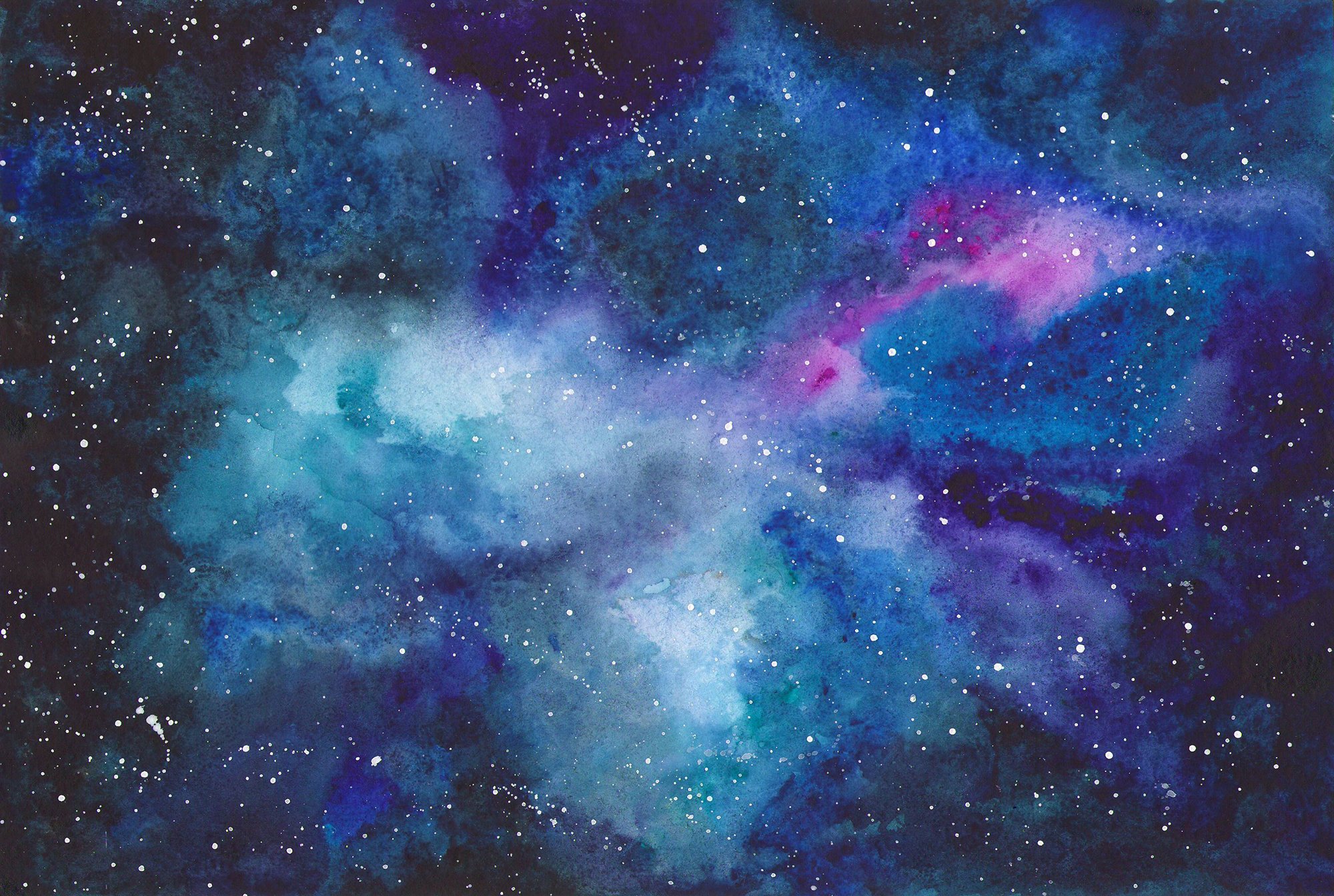 background galaxy watercolor 233