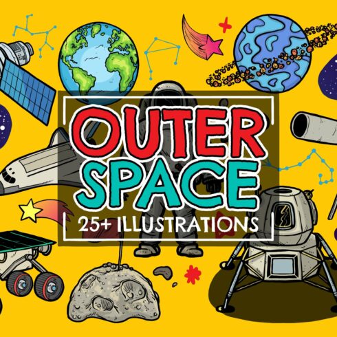 Outer Space Vector Pack cover image.