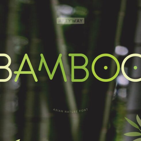 Bamboo Headline Font cover image.