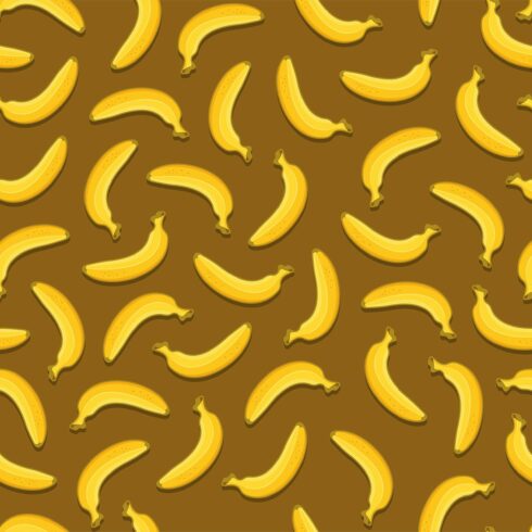Bananas Seamless Pattern cover image.