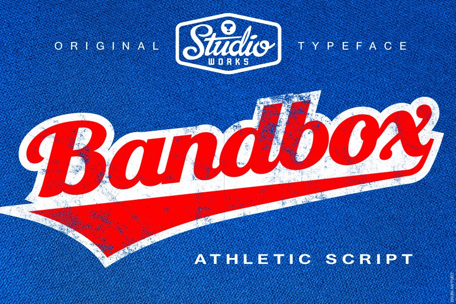 Bandbox | Athletic Script Typeface cover image.
