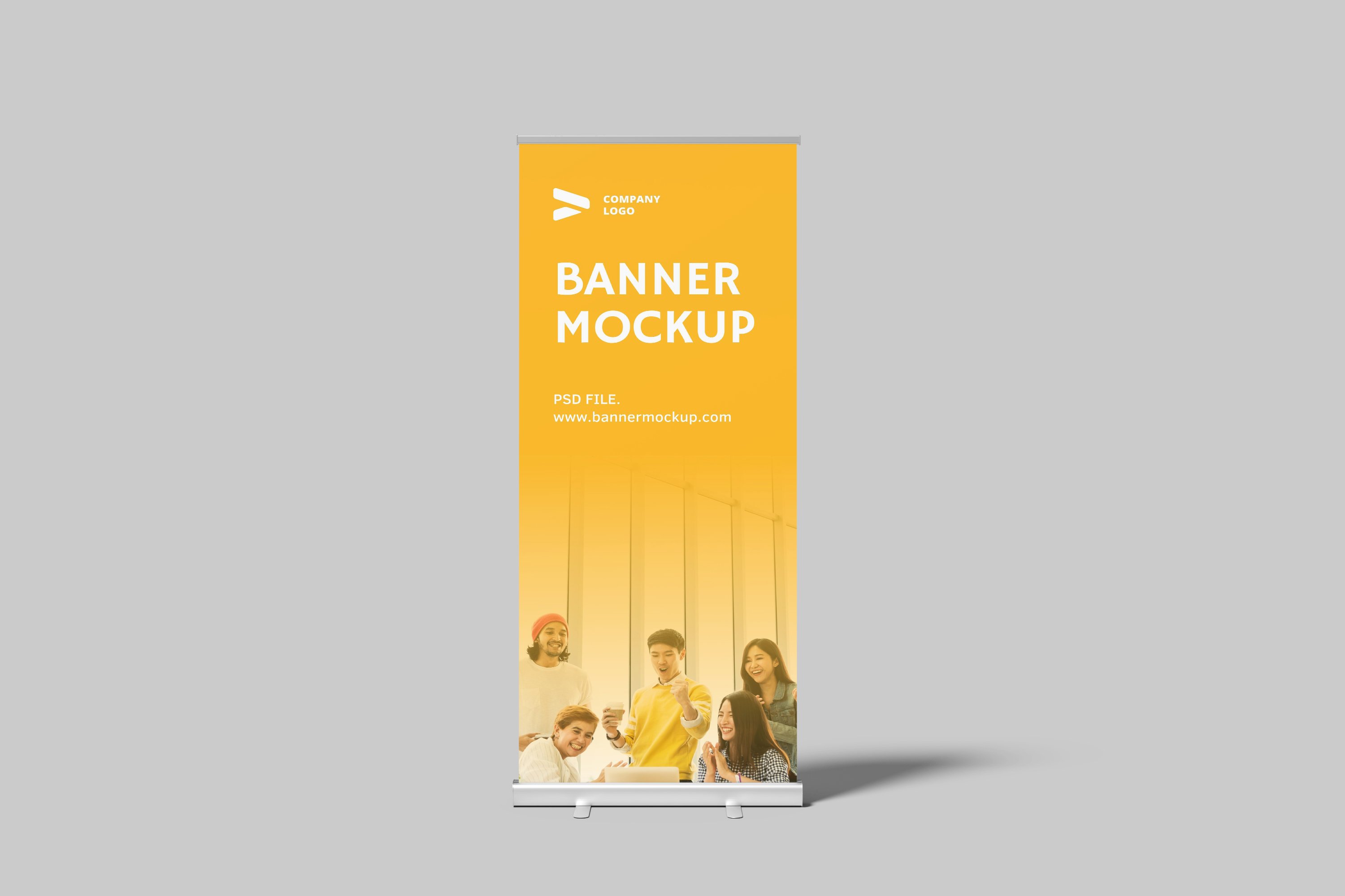 Rollup Banner Mockup preview image.