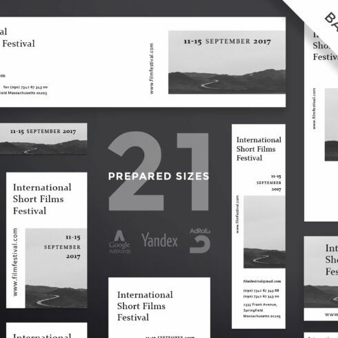 Banners Pack | Film Festival cover image.