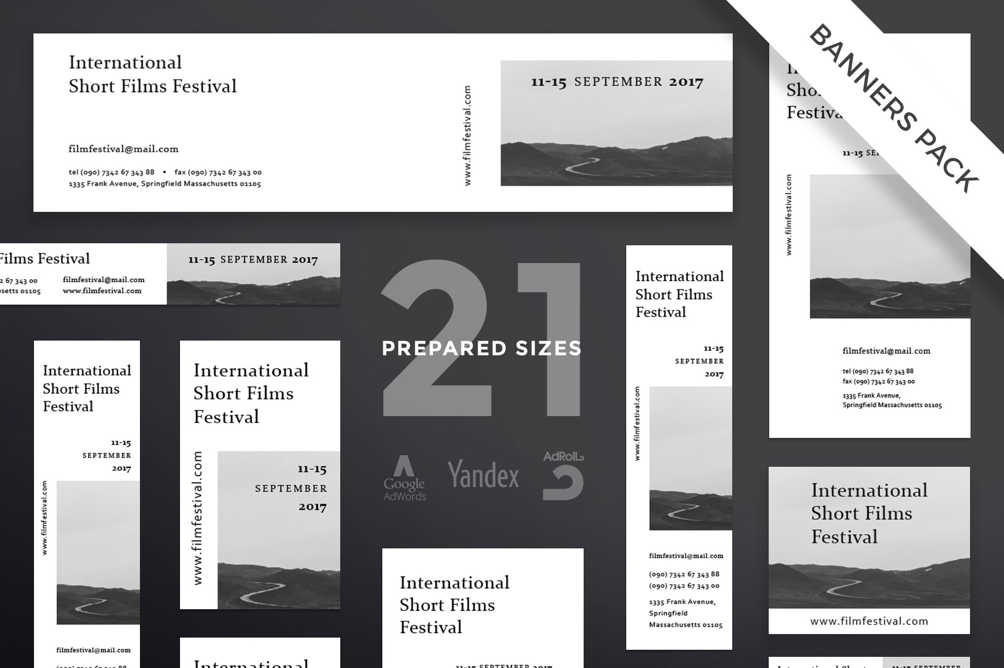 Banners Pack | Film Festival cover image.