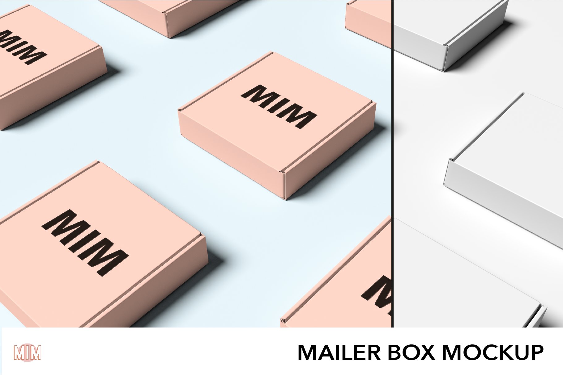 MAILER BOX MOCKUP cover image.