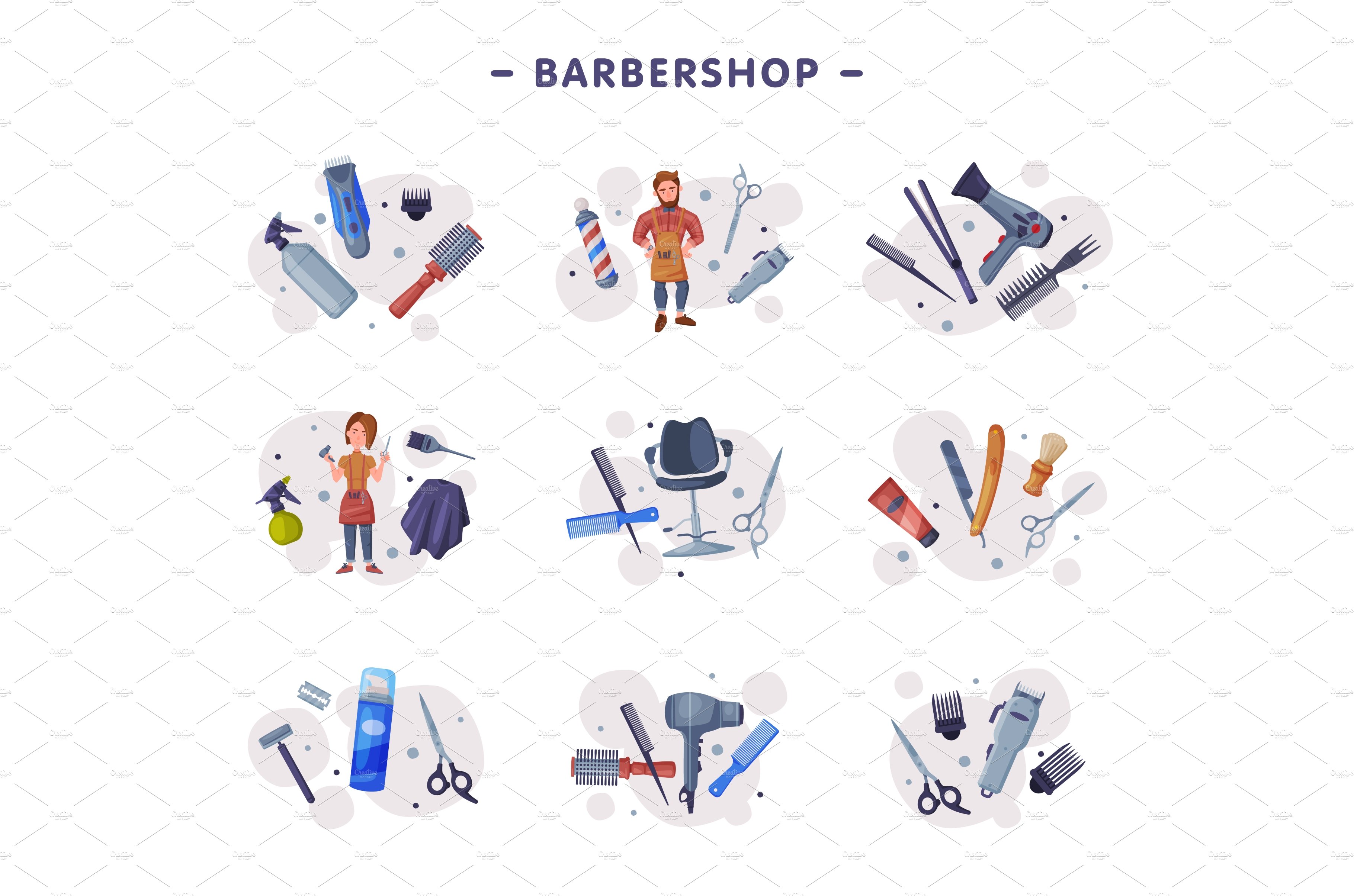 Barbershop Set, Professional cover image.