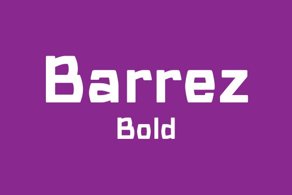 Barrez Bold cover image.